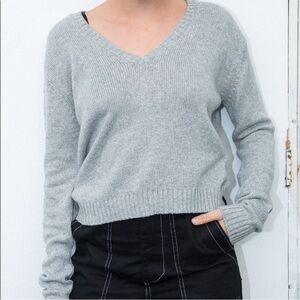 Brandy Melville Leigh V Neck Sweater